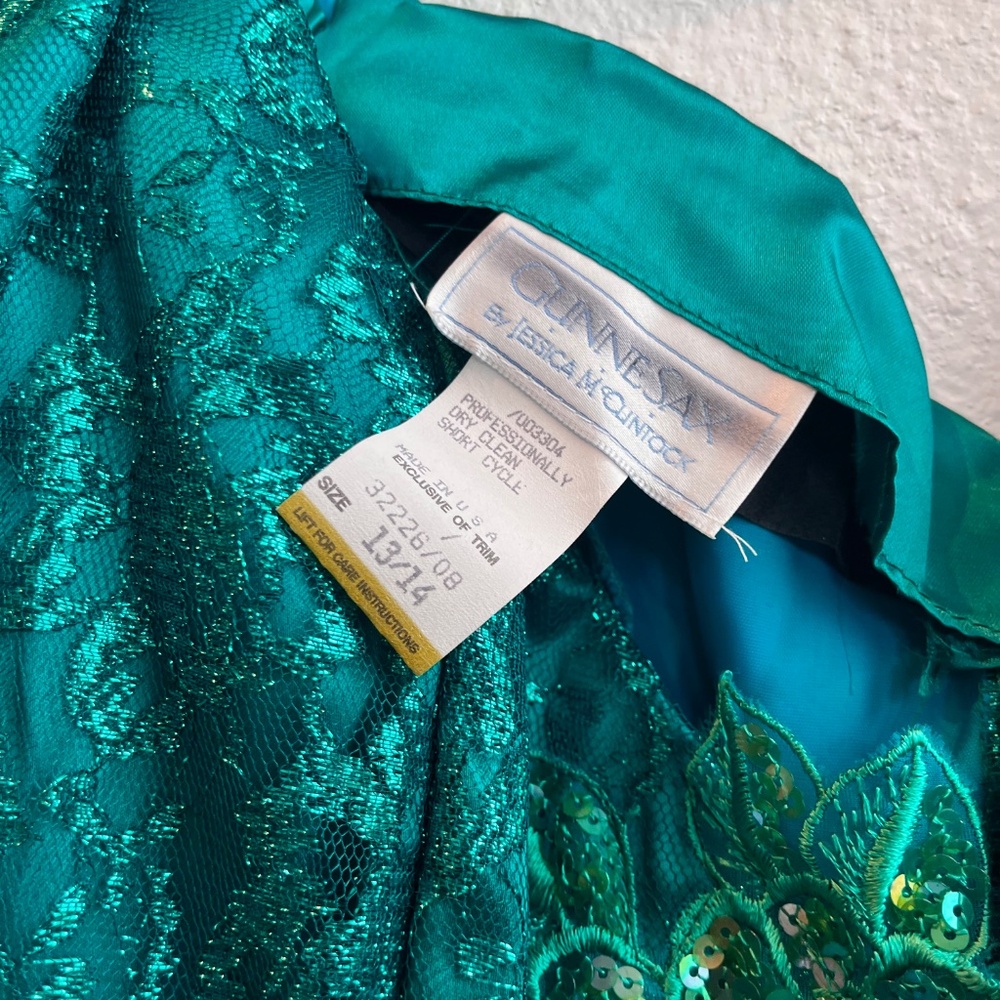 Vintage Gunne Sax by Jessica McClintock  Dress, Size13/14 -RESERVED for Malinda - Picture 8 of 8